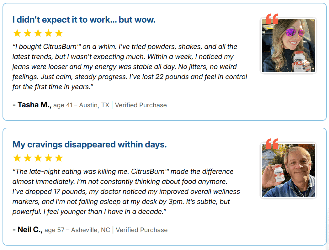 citrus burn customer reviews